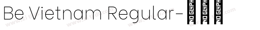 Be Vietnam Regular字体转换